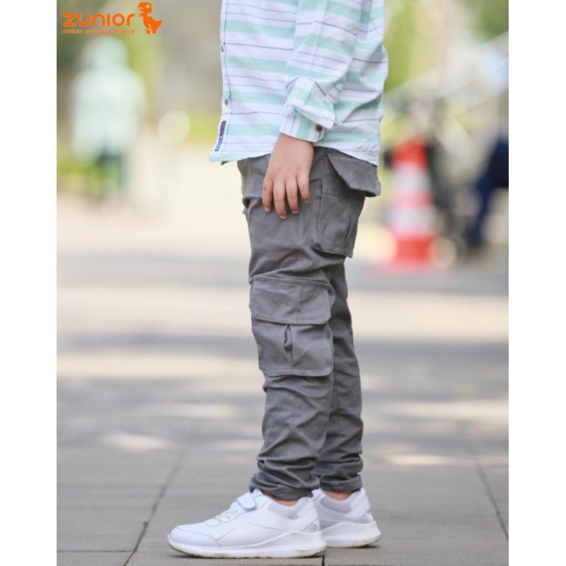 Celana CARGO Anak Remaja TEENS by Zunior (9-12 th) | DUO KRUCILS