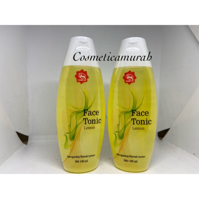 viva face tonic lemon 100 &amp; 200 ml || viva milk cleanser lemon 100 &amp; 200 ml