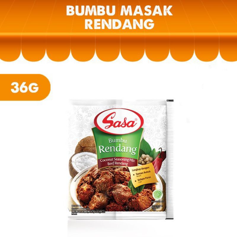 

Sasa Bumbu Rendang 36 gram