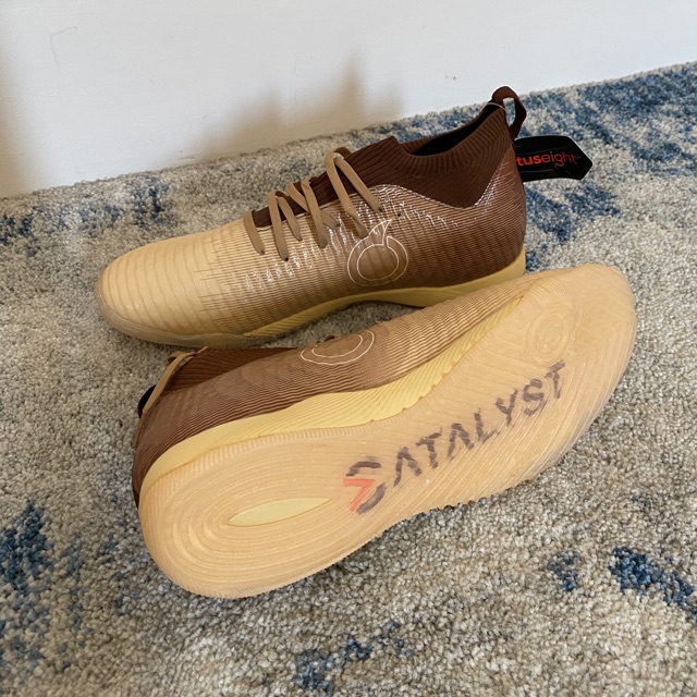 Sepatu futsal ortuseight catalyst mercury in cappuccino ukuran 43