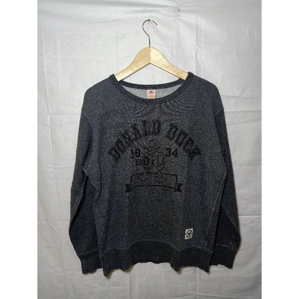 Sweater / Crewneck Uniqlo X Disney (Donald duck series) second