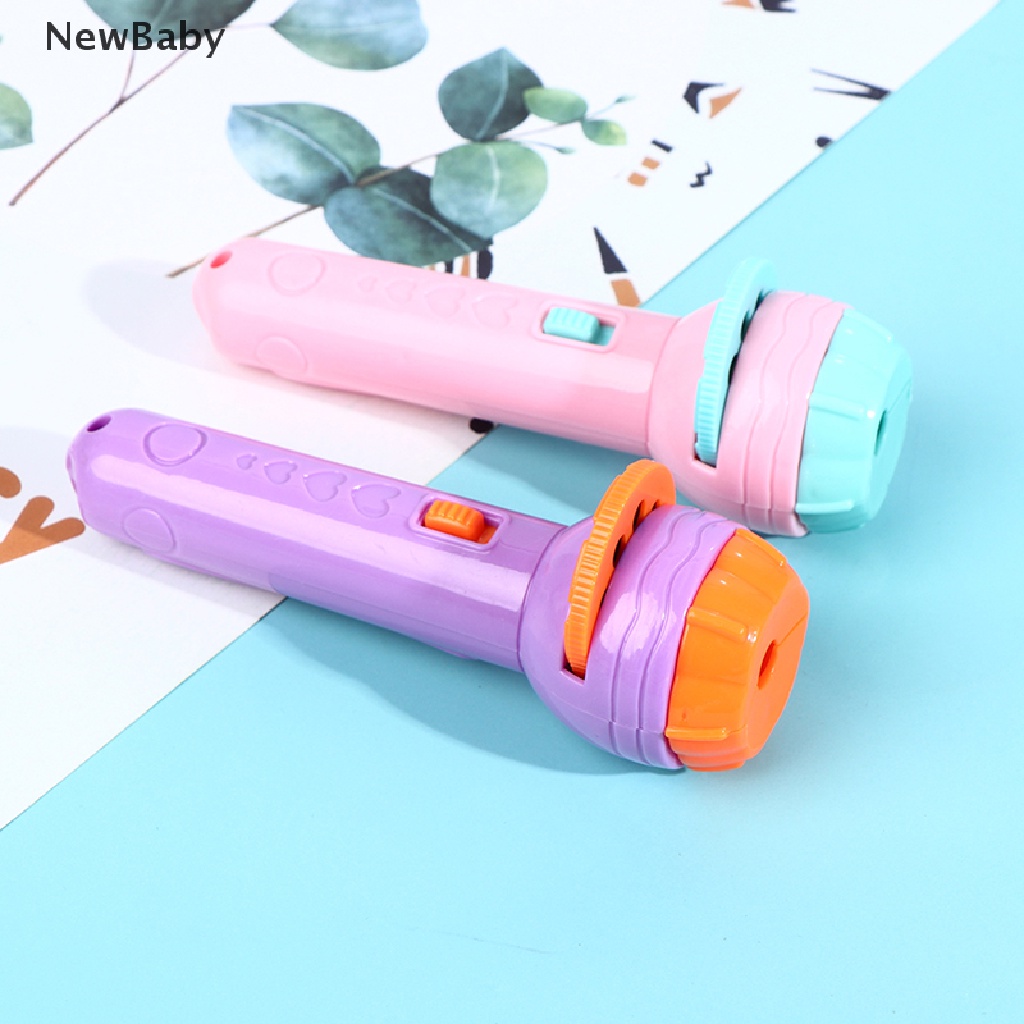 Mainan Buku Cerita Tidur Dengan Senter Proyektor Untuk Edukasi Dini Bayi