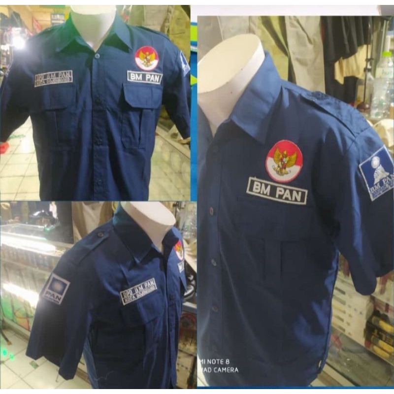 kemeja BM PAN#seragam BM PAN#baju BM PAN