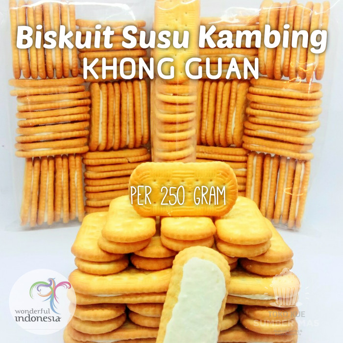 BISKUIT SUSU KAMBING 1KG / KHONGGUAN  / BISKUIT JADUL