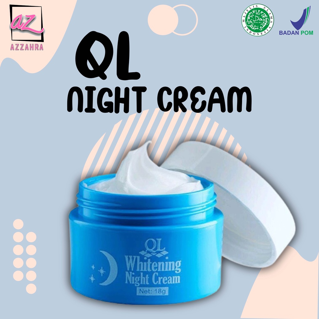 QL Cosmetic Night Cream - 18gr