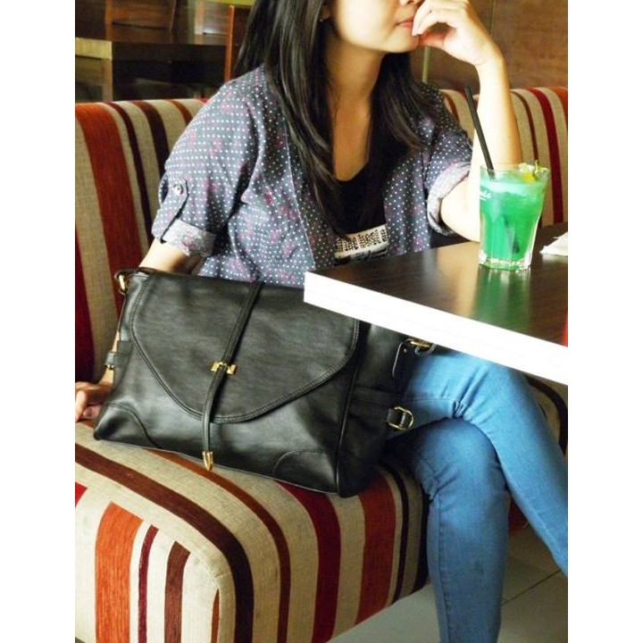 Tas Mango POSTMAN  Impor Leather anti ngelupas