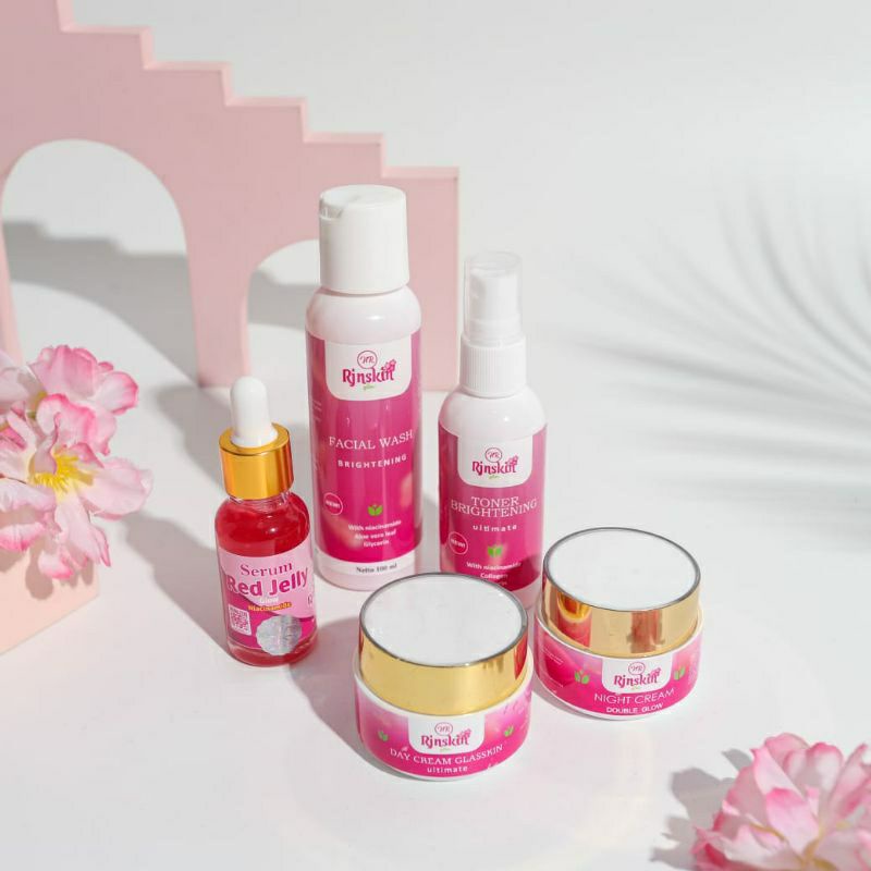 NR GLOW RJNSKIN GLOW PAKET LENGKAP SERUM ORIGINAL BPOM