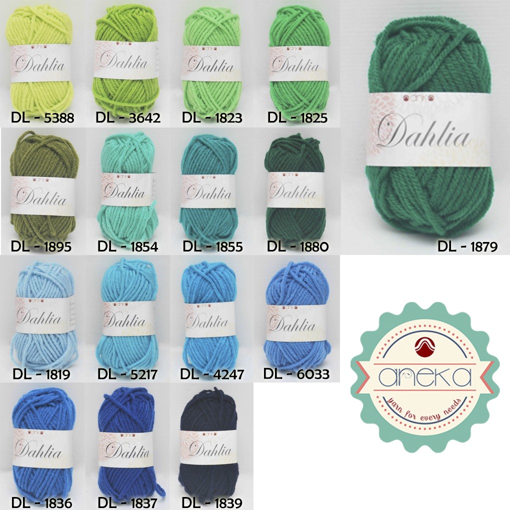 KATALOG - Benang Rajut Karpet Dahlia / Carpet Yarn Catalog 2