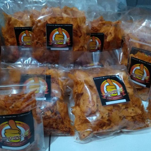 

Snack Keripik Singkong Pedas Asin Padang Sidempuan