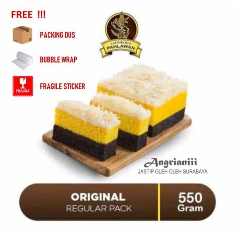 Lapis Kukus Pahlawan Surabaya (Reguler) - Original