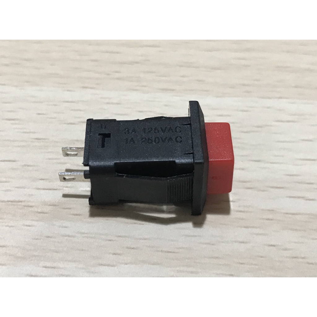 SWITCH PUSH BUTTON SAKLAR ON OFF 2 PIN KOTAK 3A 125V 1A 250V DS-429