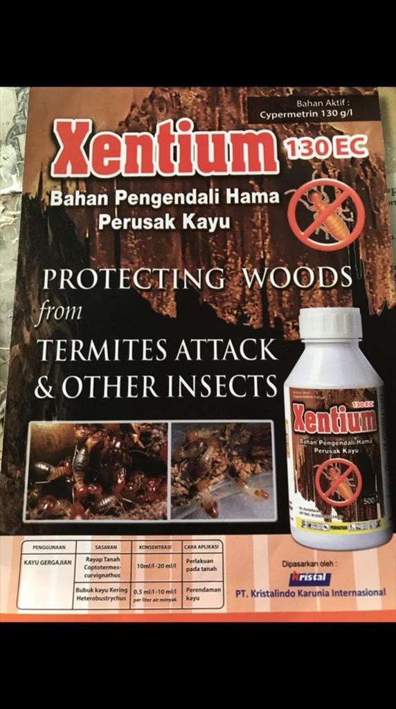 Xentium 130EC 100ml anti rayap obat racun pembasmi hama kayu tanah