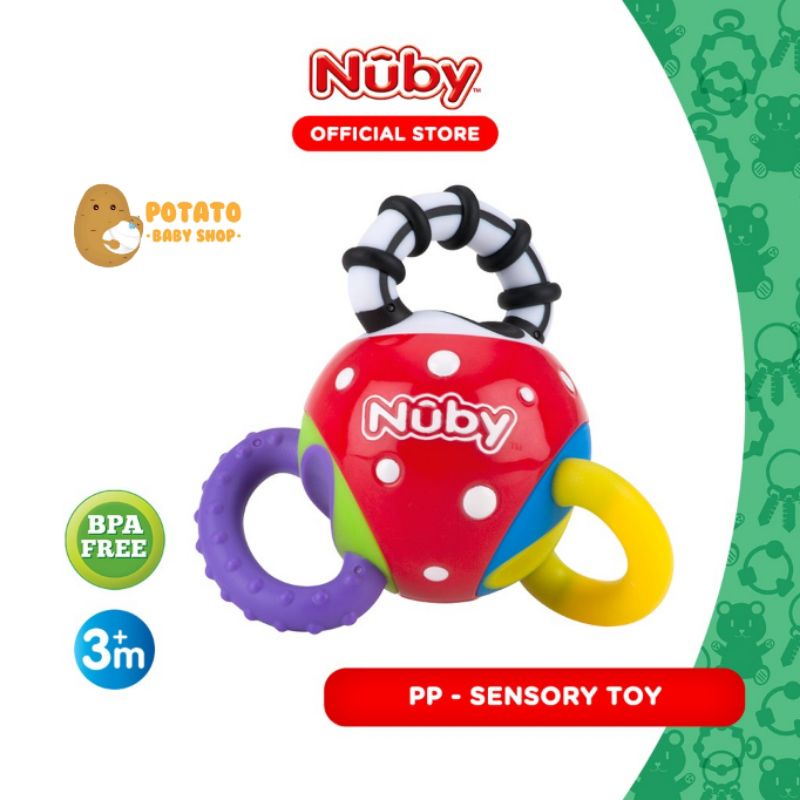 Nuby Twista Ball - Mainan Sensori Anak