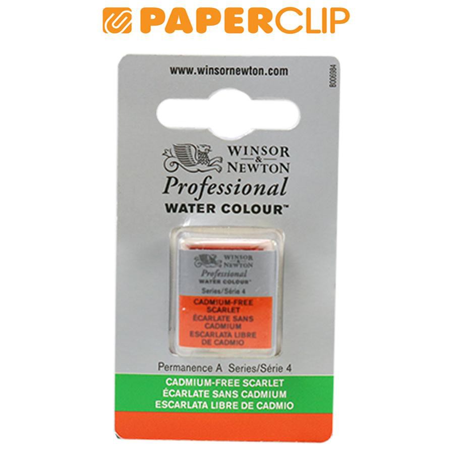 

PROFESSIONAL HALF PAN WINSOR & NEWTON S4 0101903CWC CADMIUM-FREE SCARLET