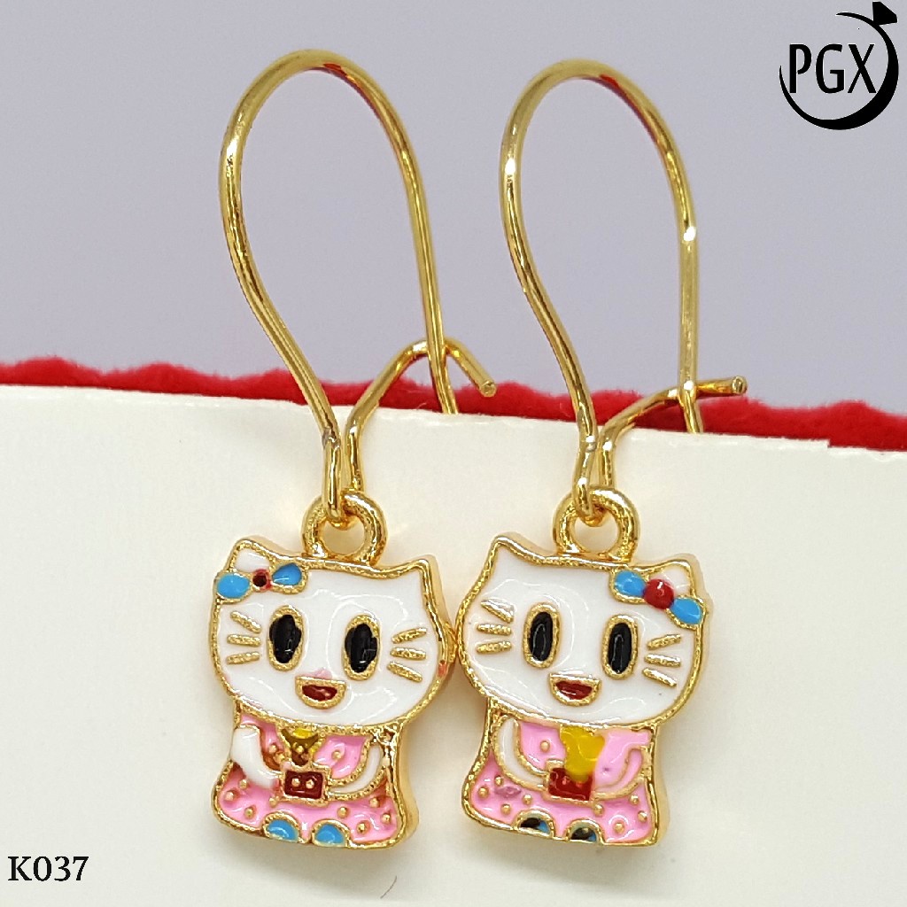 PGX Anting Anak Xuping Aksesoris Perhiasan Lapis Emas Premium - K037