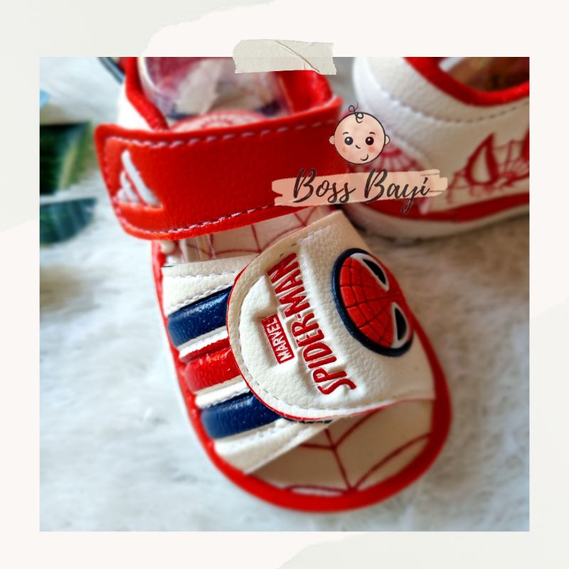 BOSS BAYI - Baby Boy Shoes / Sepatu Sandal Bayi Anak Laki² Bisa Bunyi Cit Cit