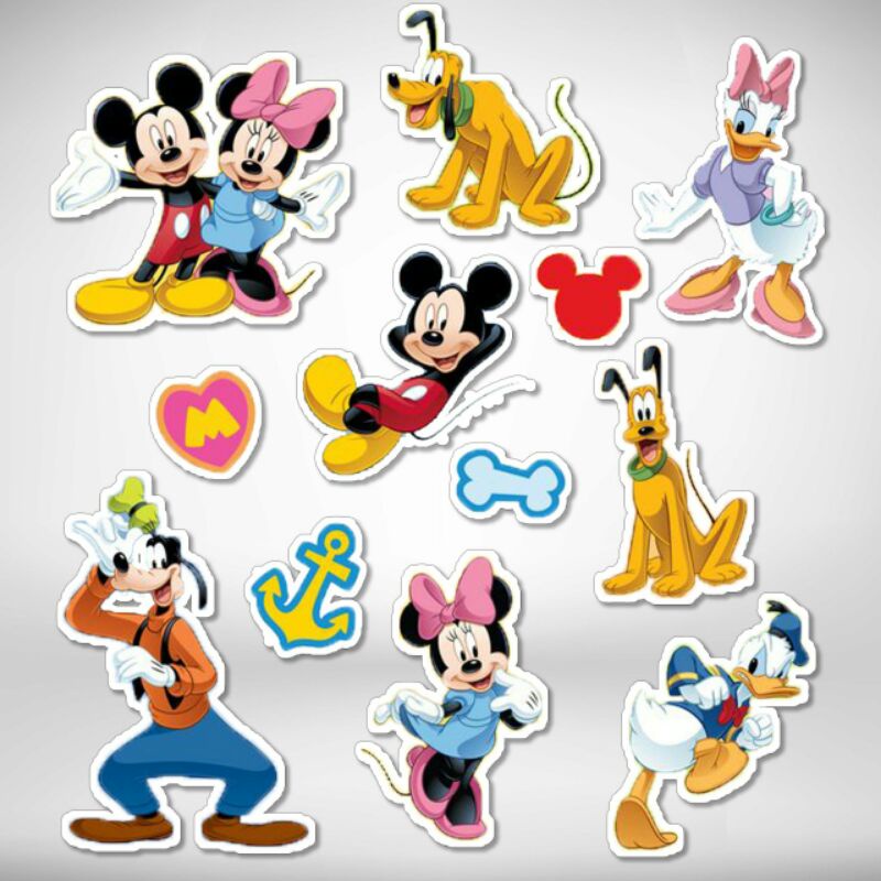 

Stiker Vinil Mickey Mouse Stiker untuk Case Handphone Laptop dll