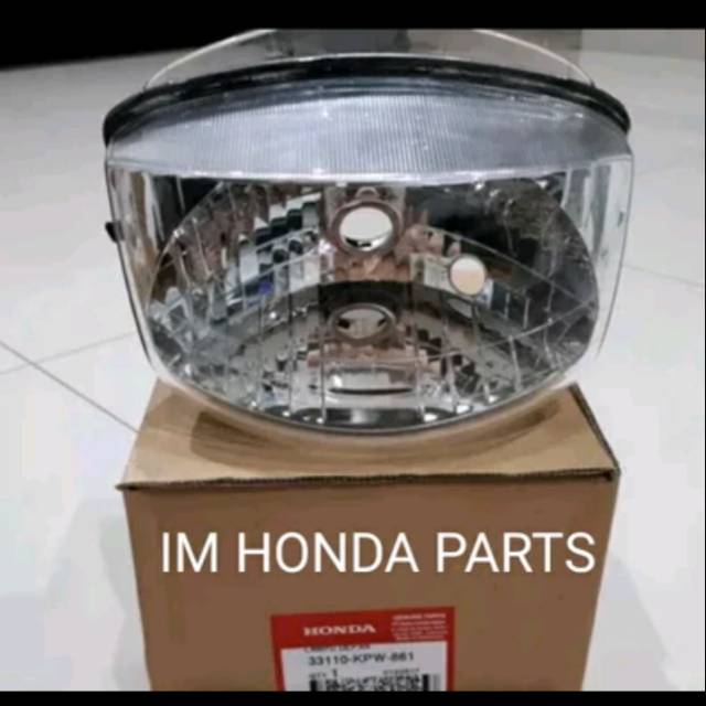 Reflektor lampu depan Honda kirana