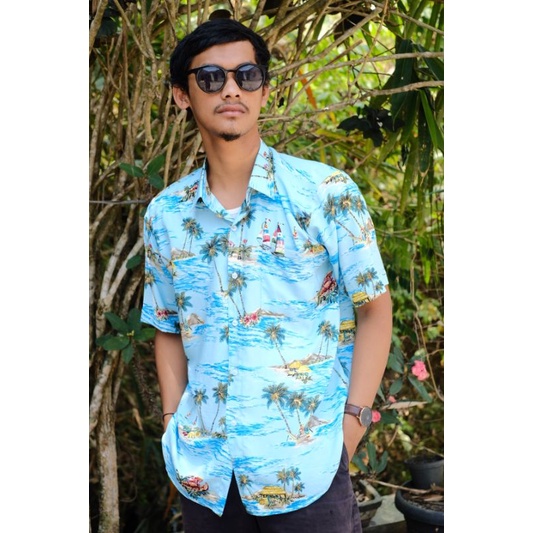 Kemeja Pantai | Kemeja Rayon | Kemeja Hawaii