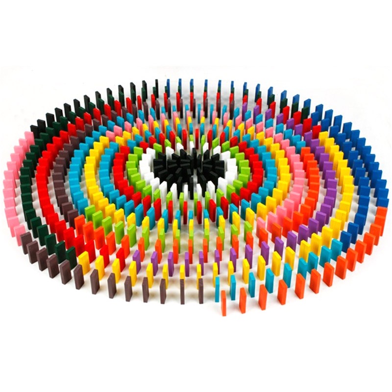 ROXPORT Balok Domino 120 PCS - ZMY-1 - Multi-Color