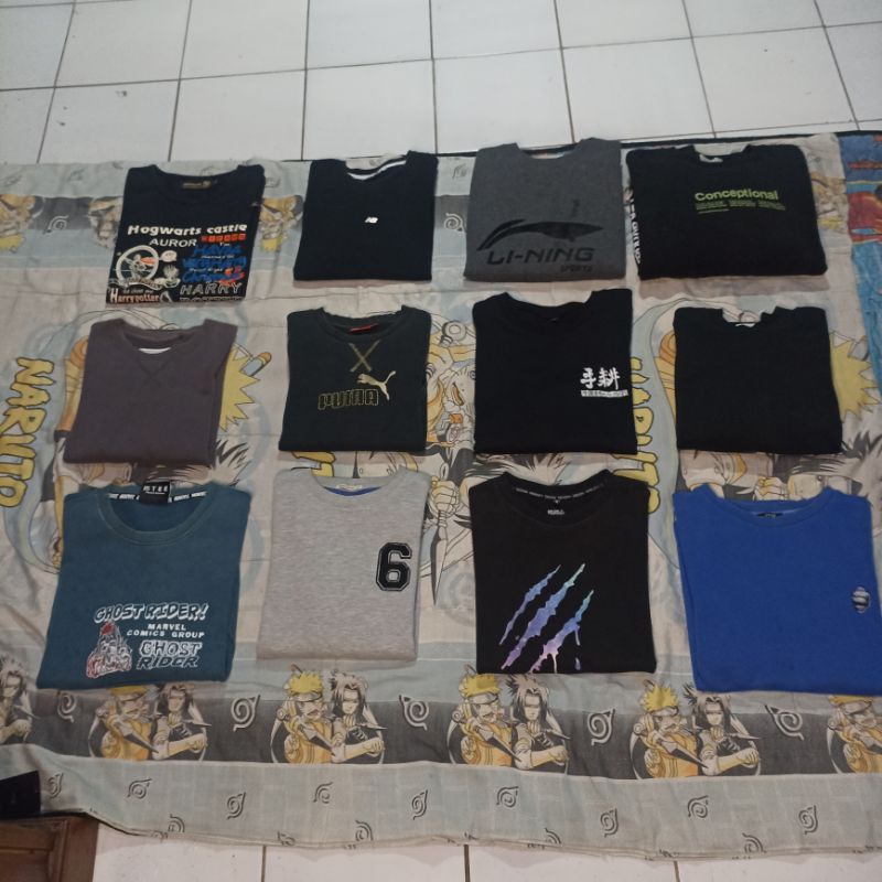 paket usaha crewneck trift murahh