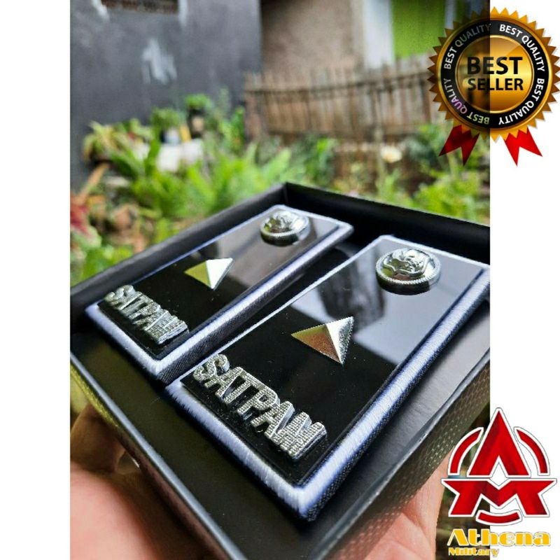 PANGKAT SATPAM  akrilik platinum PAKET MURAH