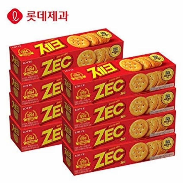 

Lotte Zec Crackers Original/Krekers Rasa Keju 100gr