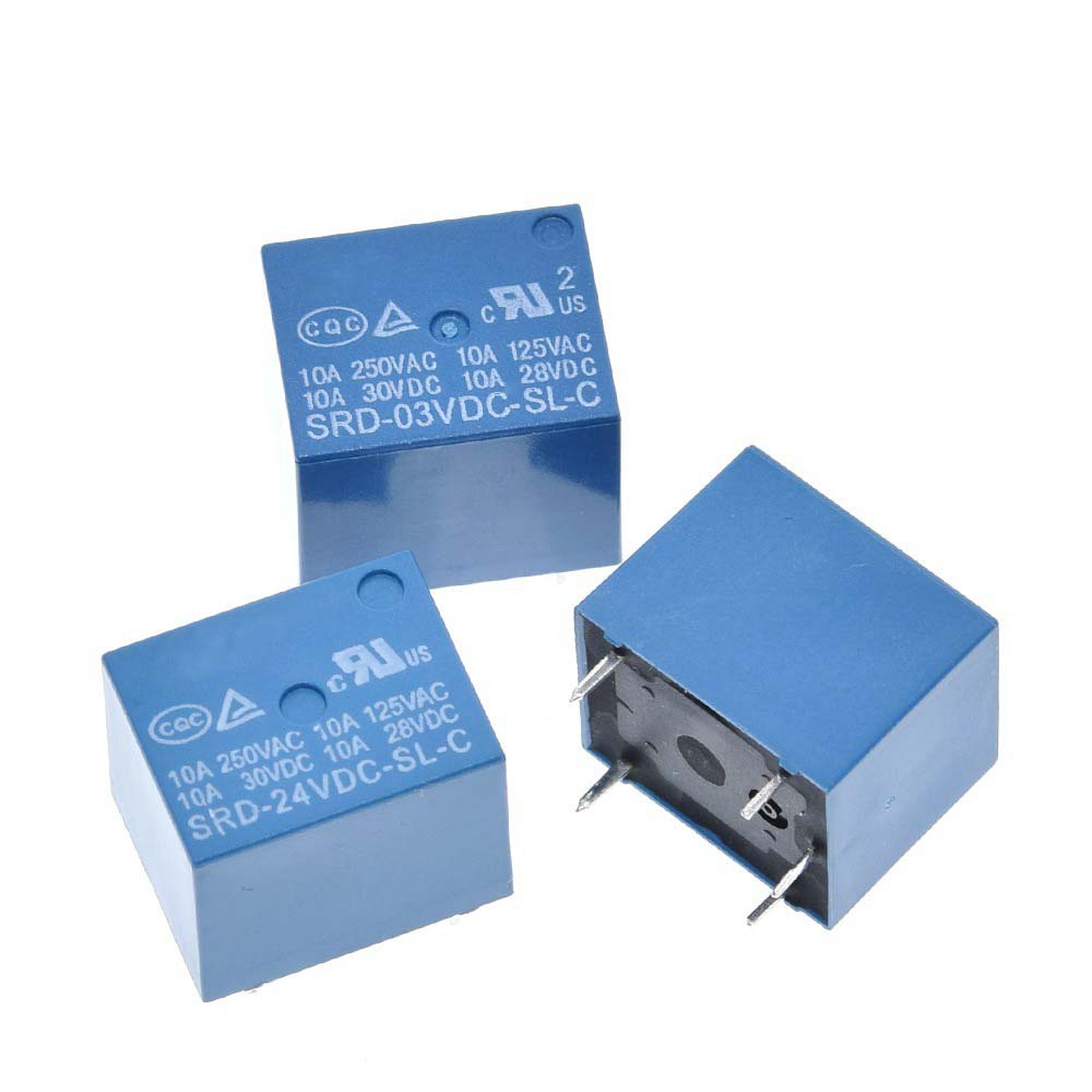 Lanfy Modul Relay Power 5-pin Srd-03Vdc-Sl-C Srd-09Vdc-Sl-C Srd-12Vdc-Sl-C 10a-c-lc 250v