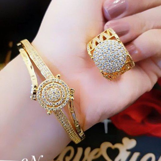 Xuping gelang dan cincin 1805n