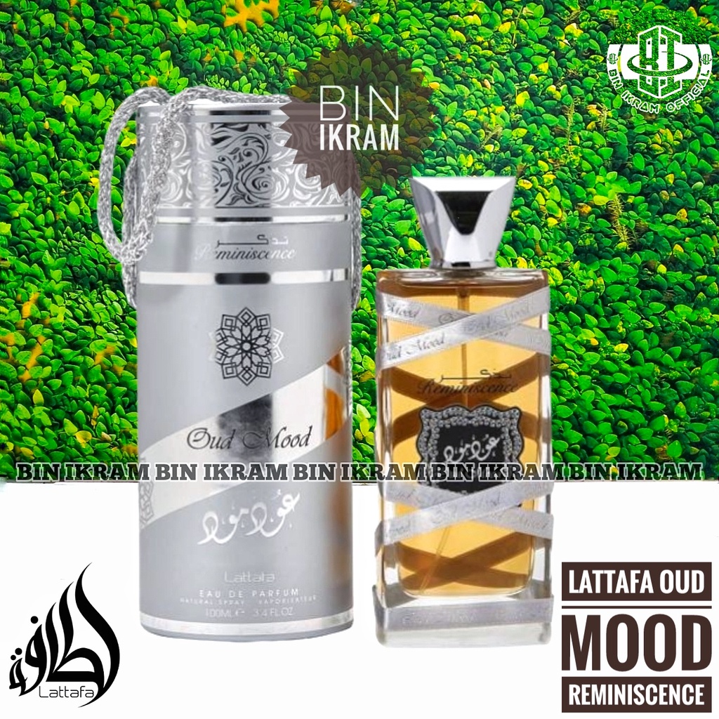 Parfum Lattafa Oud Mood Reminiscence Parfum Dubai Oud Mood Silver Original