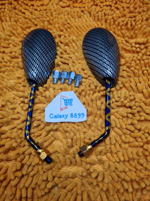 Spion Satria Fu Karbon Blue X Beat Mio Vario Nmax