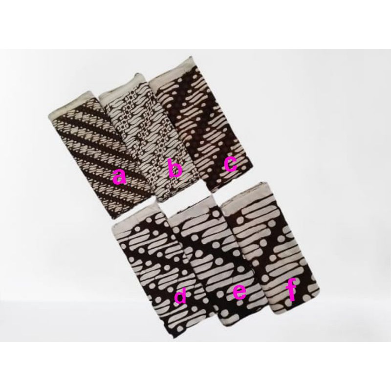 Kain jarik batik cap sogan Jogja seri parang