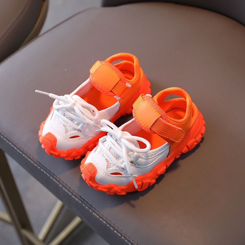 (LOLI-JKT) SP-STB FANTA DAN ORANGE SEPATU ANAK IMPORT UNISEX WARNA TERANG 21-37