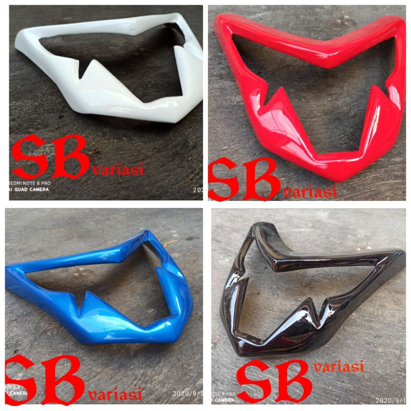 variasi cover lampu depan beat fi 2016-2019