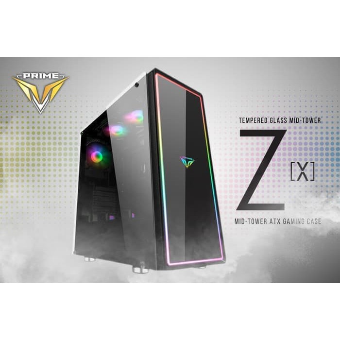 PRIME Z-[X] - PREMIUM GAMING CASE 0.7mm STEEL