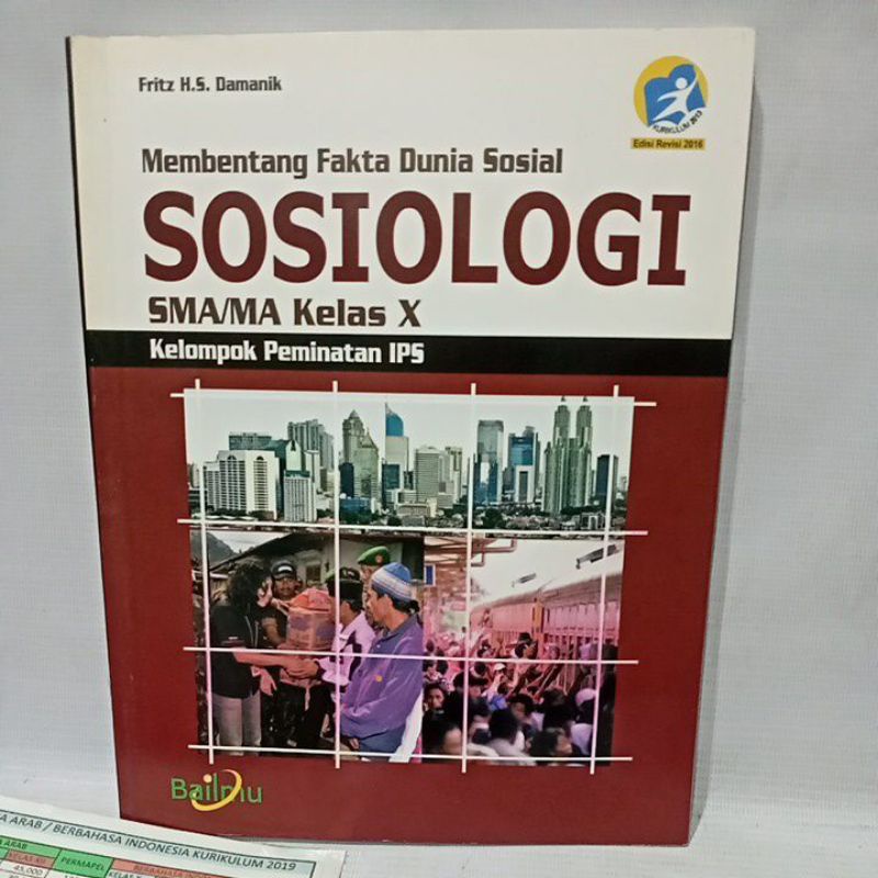 

buku membentang fakta dunia sosial sosiologi SMA kelas 10 kelompok peminatan IPS