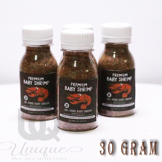 ORIGINAL Baby Shrimp Master 30 gram / pakan anak udang ikan hias guppy cupang koki molly repack 30gr