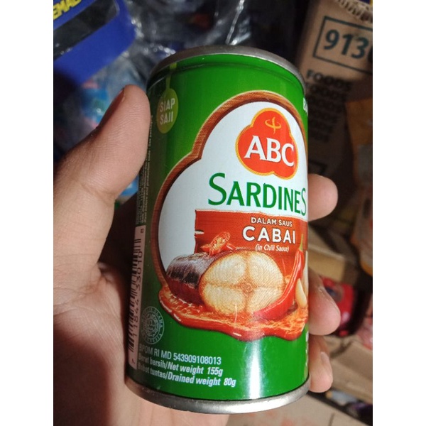 

ABC Sarden Saus Cabai 155 g