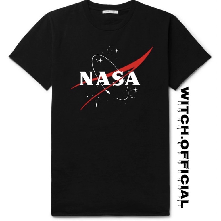 KAOS BAJU NASA / TSHIRT DISTRO NASA HITAM PRIA WANITA DEWASA 24S