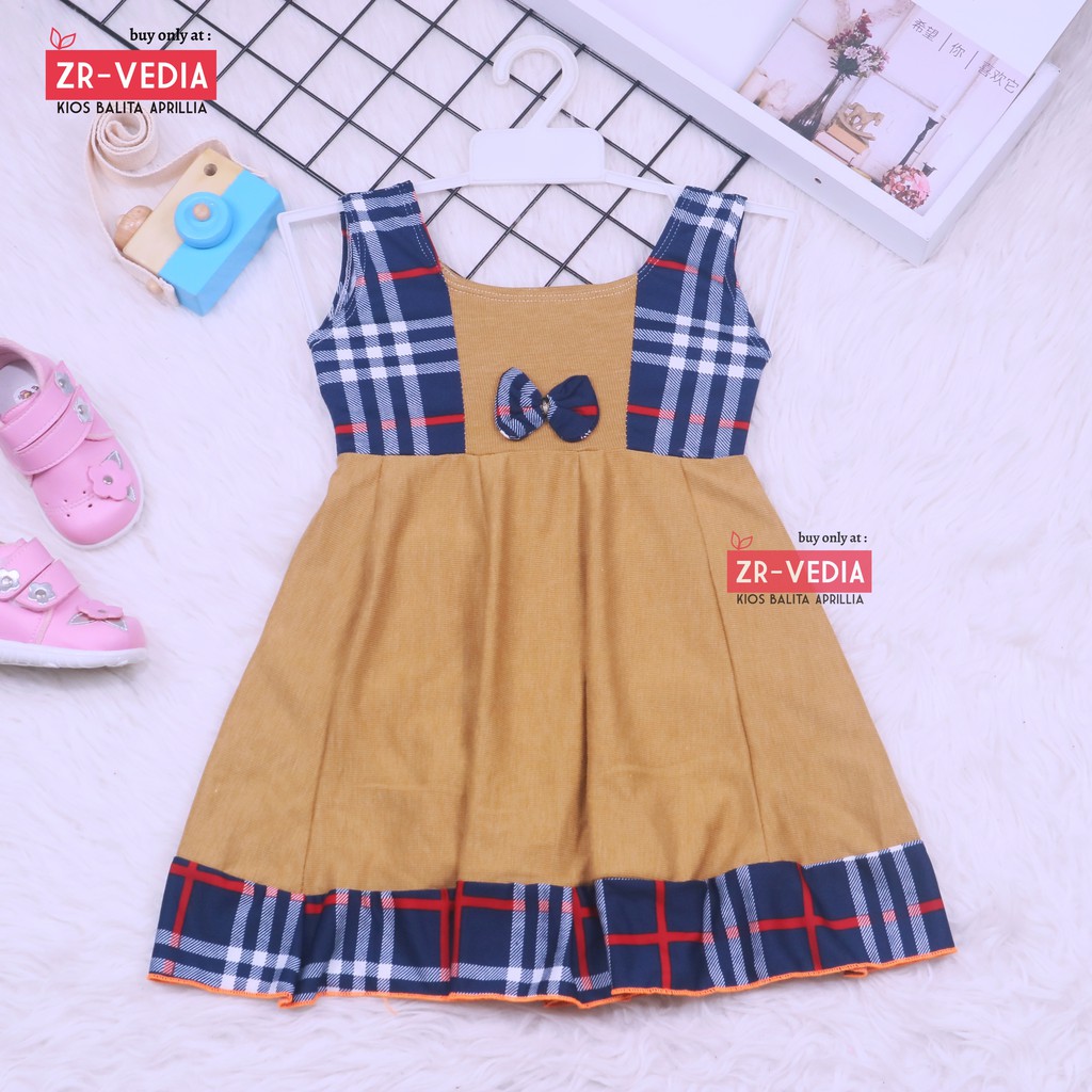 Dress Aurora uk 3-4 Tahun / Dres Yukensi Baju Anak Perempuan Murah Batik Adem Pakaian Pesta Gaun