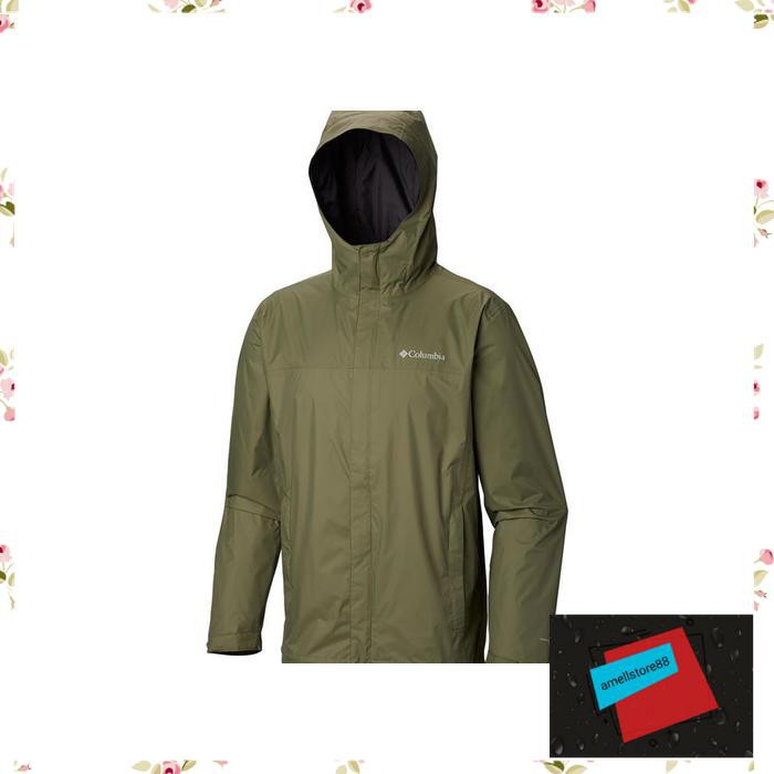 Jaket Pria parasut parka gunung columbia watertight II original WE115