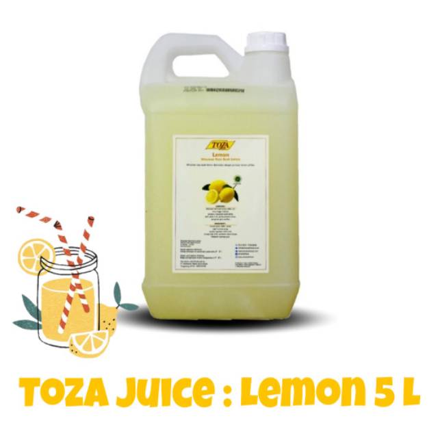 Juice Toza 5 Liter ( Lemon & Kiwi & Lime)