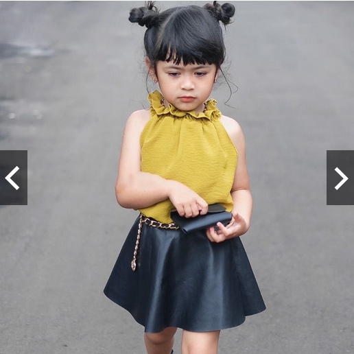 GEMPI GEMPI BLOUSE BAJU ANAK PEREMPUAN / ATASAN BALITA ANAK PREMPUAN LENGAN BUNTUNG 0-7 THN GEMPITA