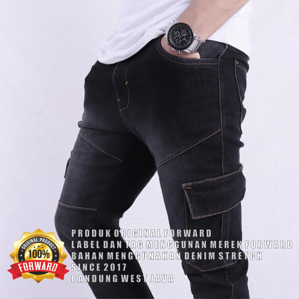 LONGPANT JEANS CARGO CELANA CARGO JEANS PRIA PREMIUM/CELANA CARGO JEANS GAMBLOKJEANS Lanzclothing