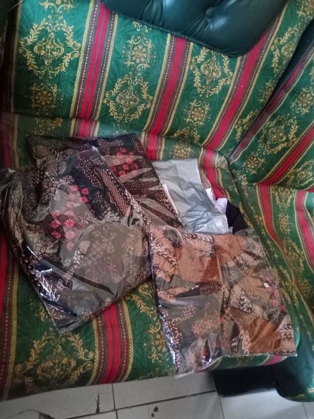 Kemeja Batik Pria Lengan Panjang Size M L Xl Xxl  Bswart Batik Hrb026