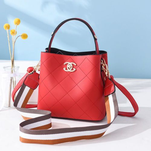 GI 822 RISCE TAS SELEMPANG TALI MOTIF IMPORT WANITA CEWEK PEREMPUAN JAKARTA BATAM CC