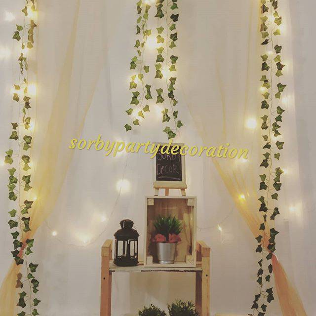 Tren Untuk Background Acara Tunangan - Beauty Glamorous