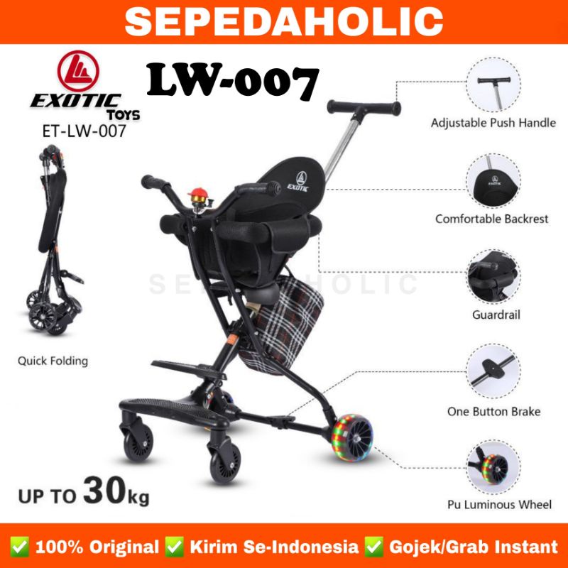Magic Baby Stroller EXOTIC ET LW 007 Kereta Dorong Anak Bayi Maks 30 Kg