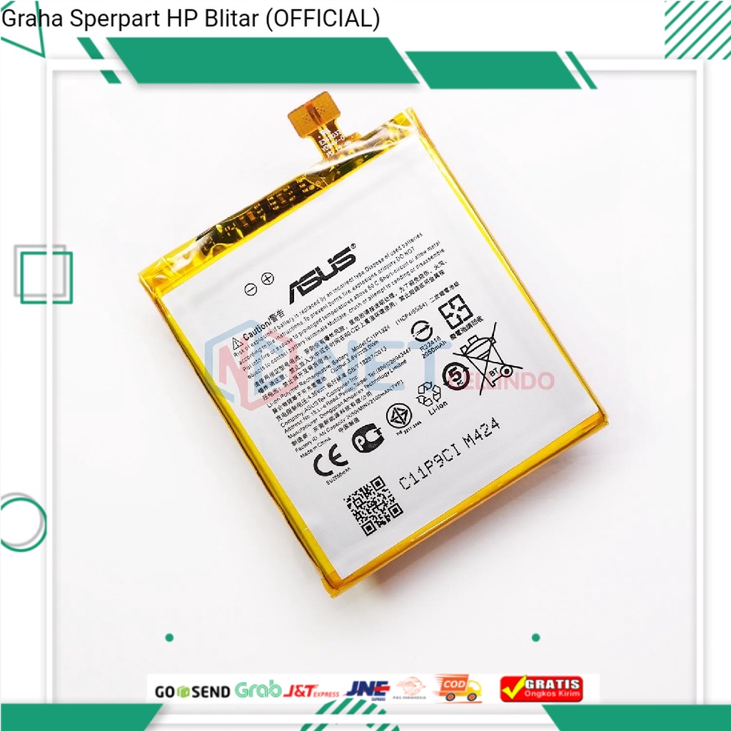 BATERAI / BATTERY / BATRE ASUS C11P1324 / A500 T00J T00F ZENFONE 5