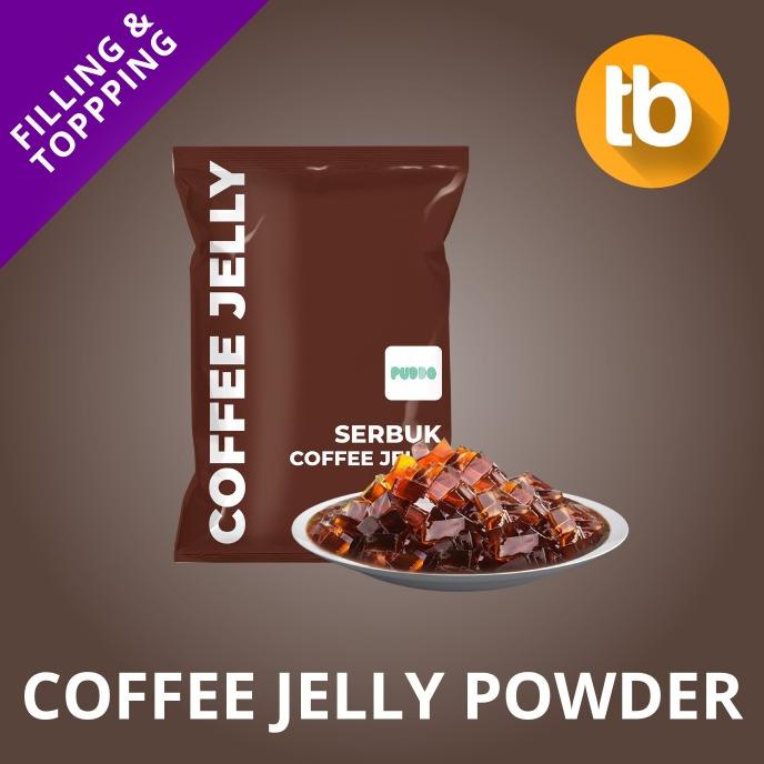 

~^~^~^] Puddo Bubuk Coffee Jelly Powder Instant 1kg